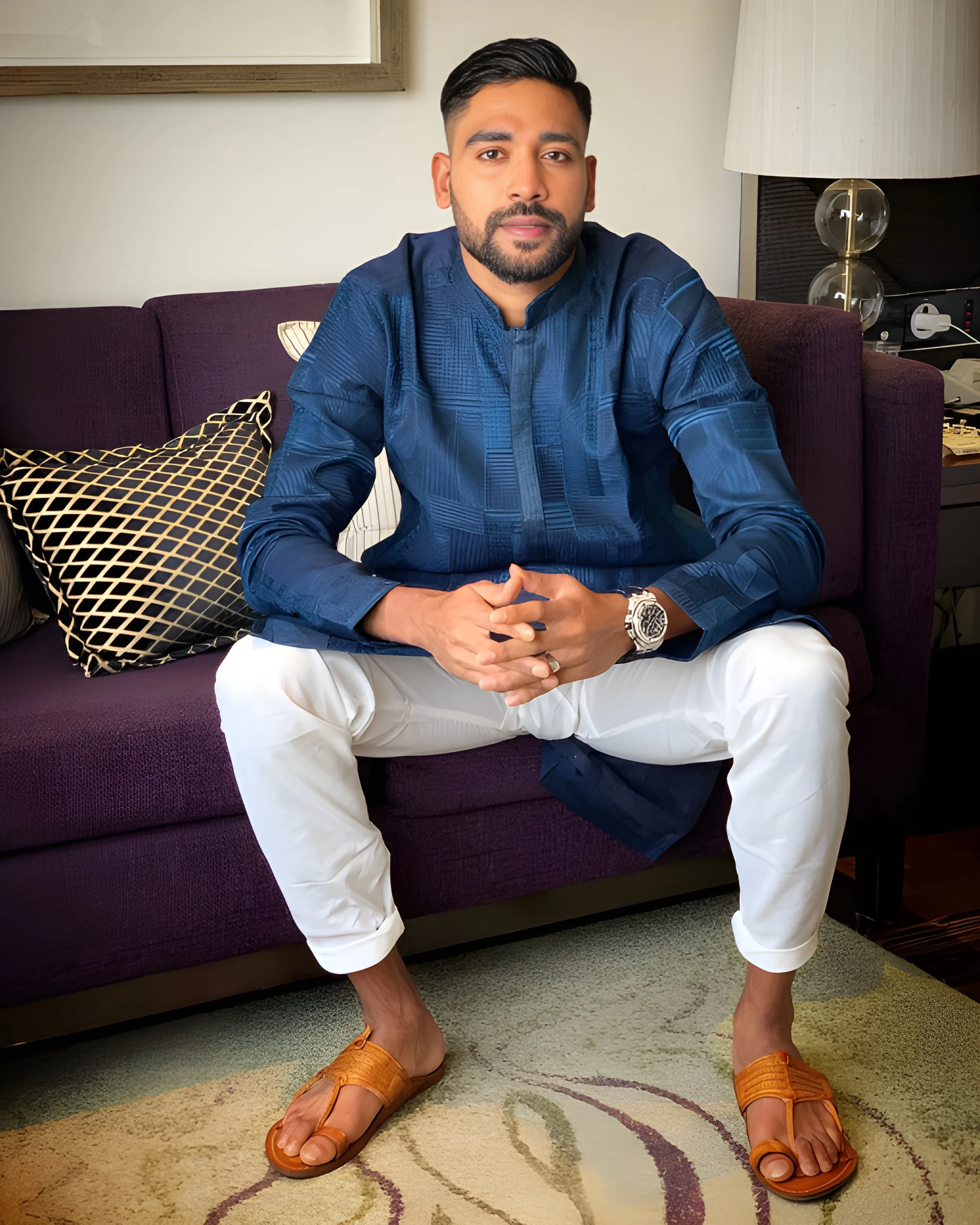 mohammed siraj height in feet