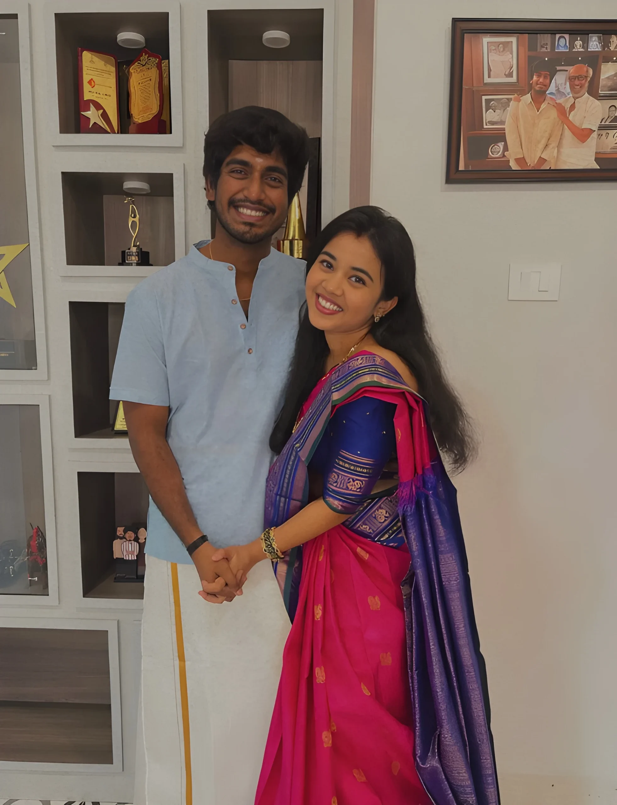 abishan jeevinth wife